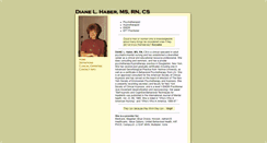 Desktop Screenshot of dianehaber.com